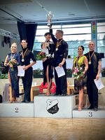 Gold und Bronze bei den Senioren II Kombination - Foto: Silke Seifert Top-Ergebnisse bei den Deutschlandpokalen
